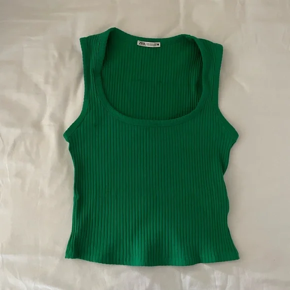 Zara Square-neck Top - Picture 1 of 3